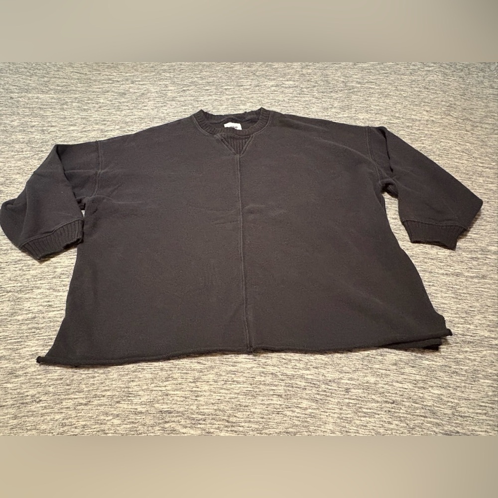 Aerie Distressed Oversized Sweater Medium